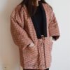Red Japanese Vintage Wave Crest Hanten 2 Red Japanese Vintage Wave Crest Hanten 2