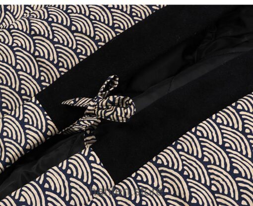 Brown Comfortable Vintage Wave Crest Hanten 8 Brown Comfortable Vintage Wave Crest Hanten 8