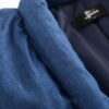 Blue Cozy Traditional Japanese Solid Classic Hanten 3