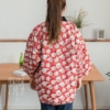 Lucky Cat Thick Warm Cotton-Padded Haori Retro Kimono Style Hanten 5